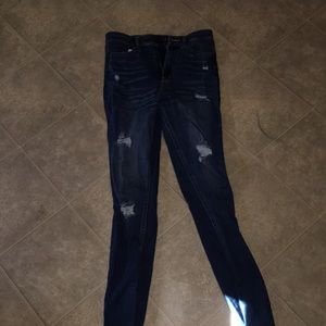 Hollister ripped jeans